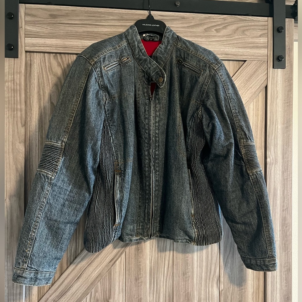 British Motorcycle jacket with full body armor